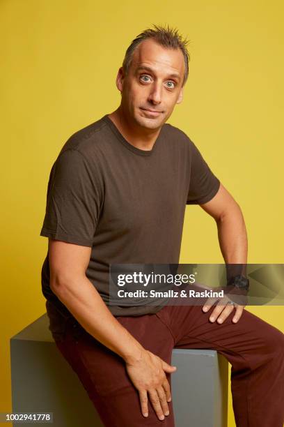 Joseph Gatto from truTV's 'Impractical Jokers' poses for a portrait at the Getty Images Portrait Studio powered by Pizza Hut at San Diego 2018 Comic...