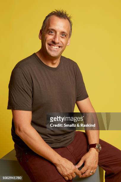 Joseph Gatto from truTV's 'Impractical Jokers' poses for a portrait at the Getty Images Portrait Studio powered by Pizza Hut at San Diego 2018 Comic...
