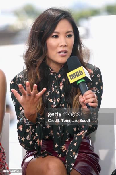 Actor Ally Maki attends the #IMDboat At San Diego Comic-Con 2018: Day Two at The IMDb Yacht on July 20, 2018 in San Diego, California.