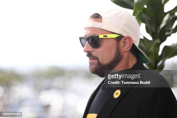 Host Kevin Smith attends the #IMDboat At San Diego Comic-Con 2018: Day Two at The IMDb Yacht on July 20, 2018 in San Diego, California.
