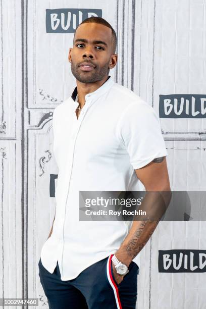 Recording artist Mario discusses "Drowning" with the Build Series at Build Studio on July 20, 2018 in New York City.