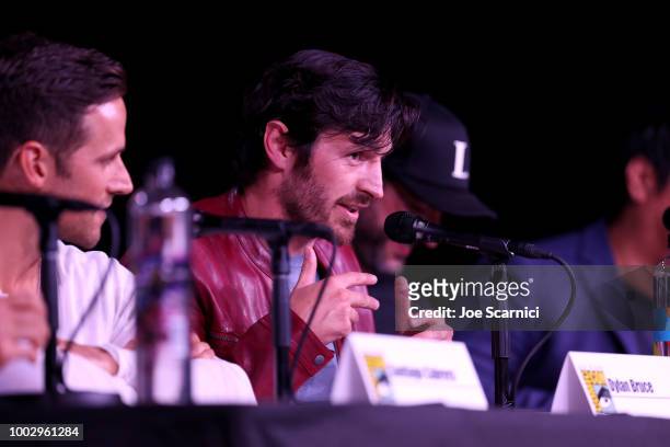 Eoin Macken attends Entertainment Weekly "Brave Warriors" panel during San Diego Comic-Con 2018 at the San Diego Convention Center on July 20, 2018...