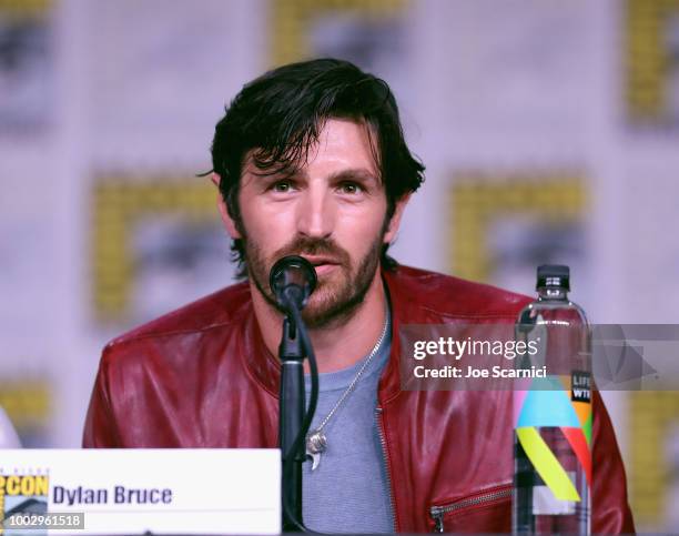 Eoin Macken attends Entertainment Weekly "Brave Warriors" panel during San Diego Comic-Con 2018 at the San Diego Convention Center on July 20, 2018...