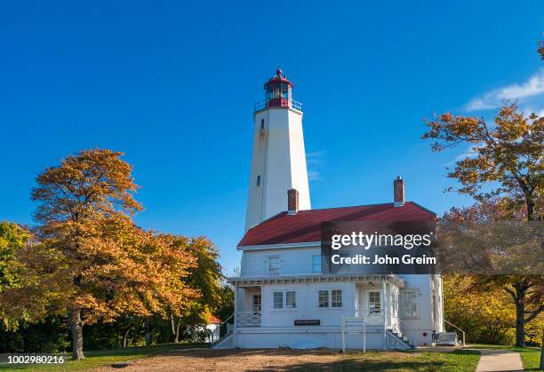 Sandy Hook Lighthouse. Oldest working lighthouse in the United States.