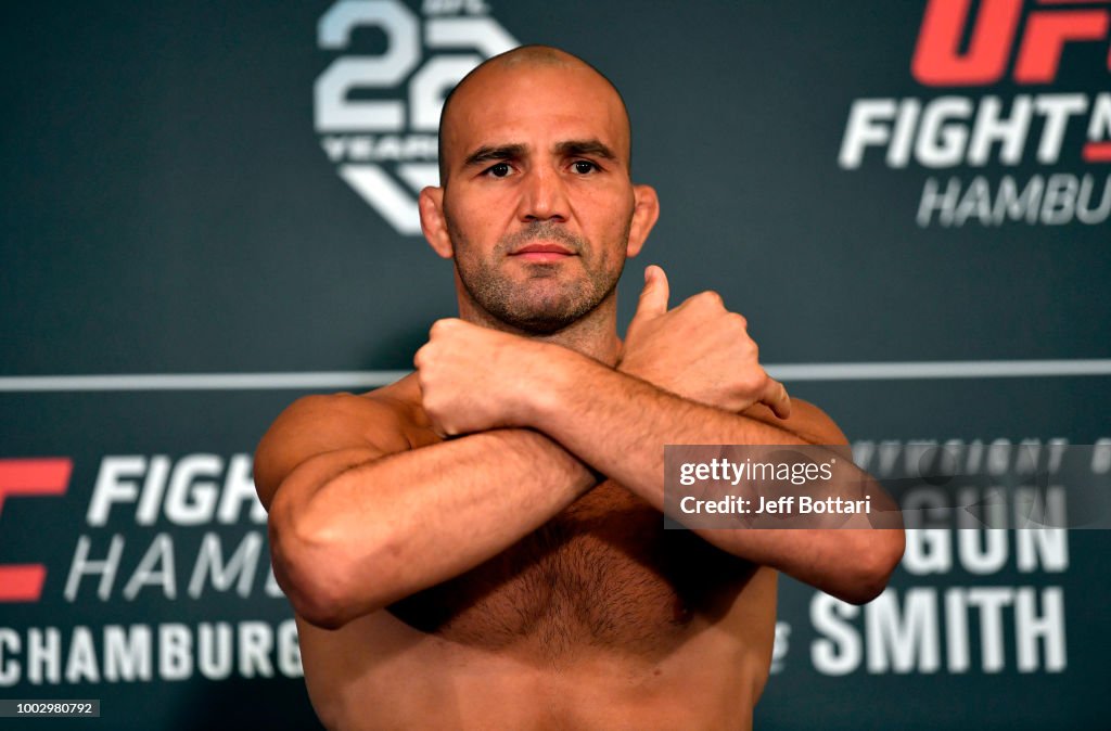 UFC Fight Night Shogun v Smith: Weigh-ins