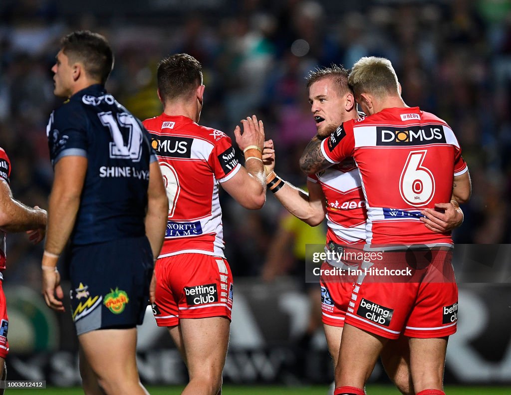 NRL Rd 19 - Cowboys v Dragons