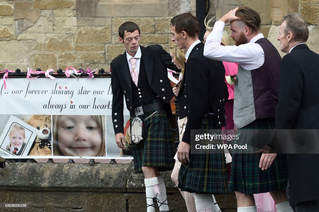 Funeral Takes Place Of Murdered Schoolgirl, Alesha McPhail