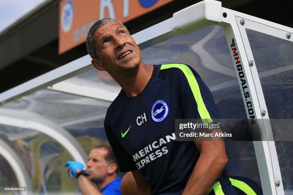 AFC Wimbledon v Brighton and Hove Albion - Pre-Season Friendly