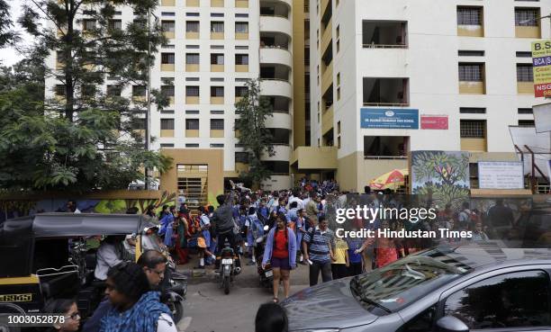 School students and teachers facing problems as all the transport operators begin their indefinite strike from Thursday midnight strike at Dr....