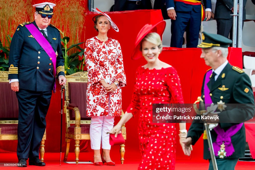Belgian Royals Attend National Day