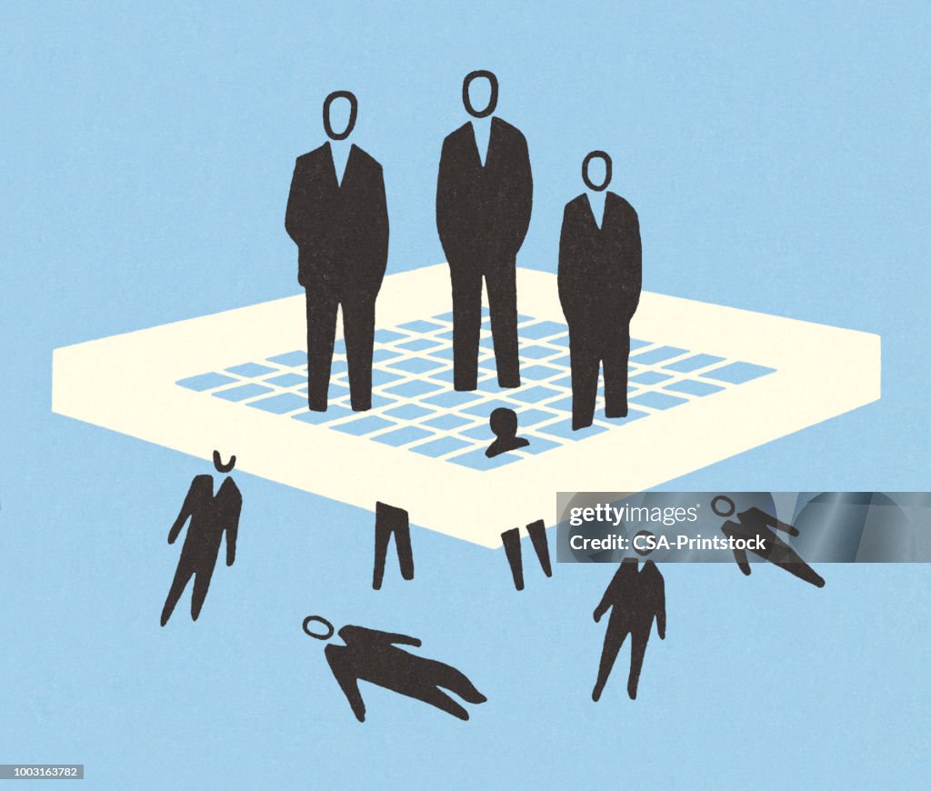 Falling Under Businessmen Falling Under High-Res Vector Graphic - Getty Images