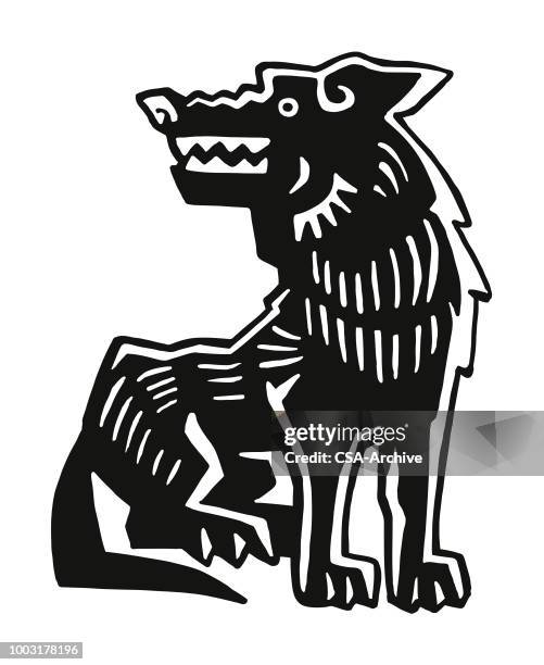 wolf - wolf stock illustrations