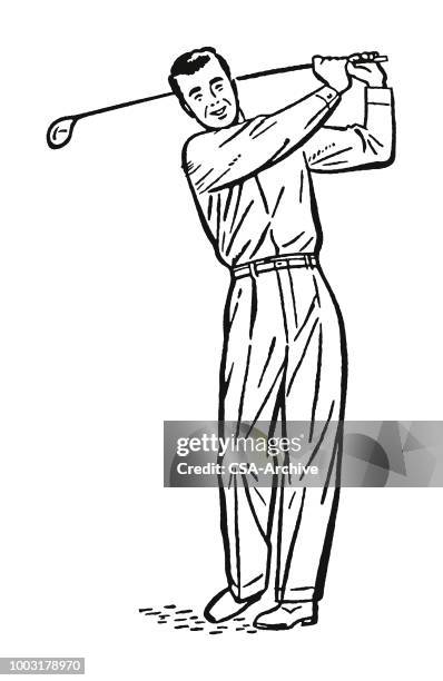 golfer - golfer stock illustrations