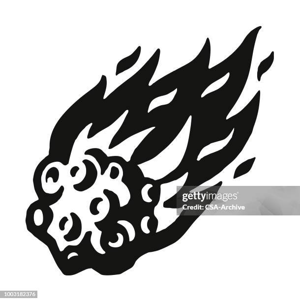 燃燒的岩石 - flame logo 幅插畫檔、美工圖案、卡通及圖標