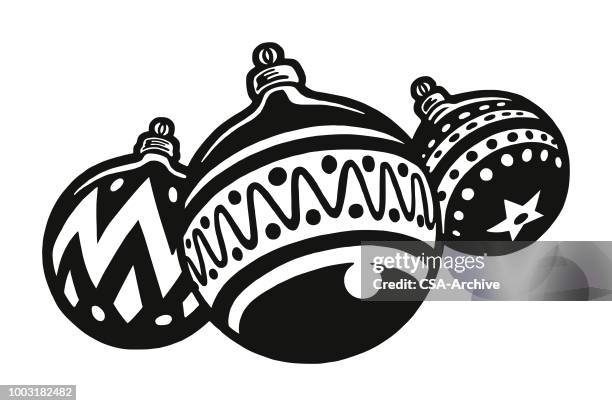 ilustraciones, imágenes clip art, dibujos animados e iconos de stock de navidad ornamentos - christmas logo