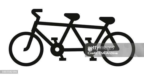 164点のタンデム自転車イラスト素材 Getty Images