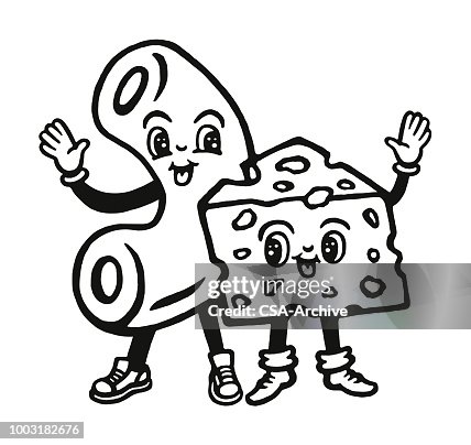 Macaroni and Cheese Characters Macaroni and Cheese Characters