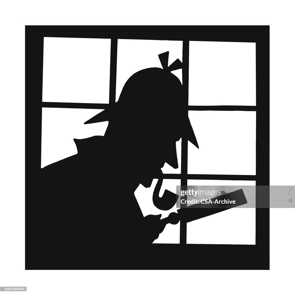 Header Sleuth Sleuth Silhouette Sleuth Stock Photos And Images 123RF