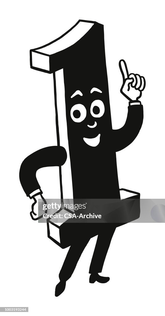 Number One High-Res Vector Graphic - Getty Images