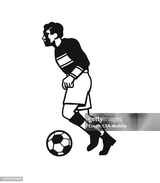 soccer player - soccer uniform stock-grafiken, -clipart, -cartoons und -symbole