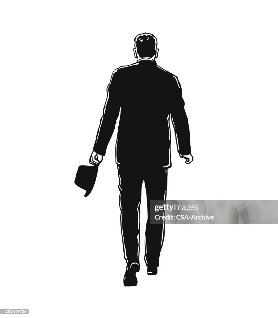 Backside Man Inage Back Side Of A Man High-Res Vector Graphic - Getty Images