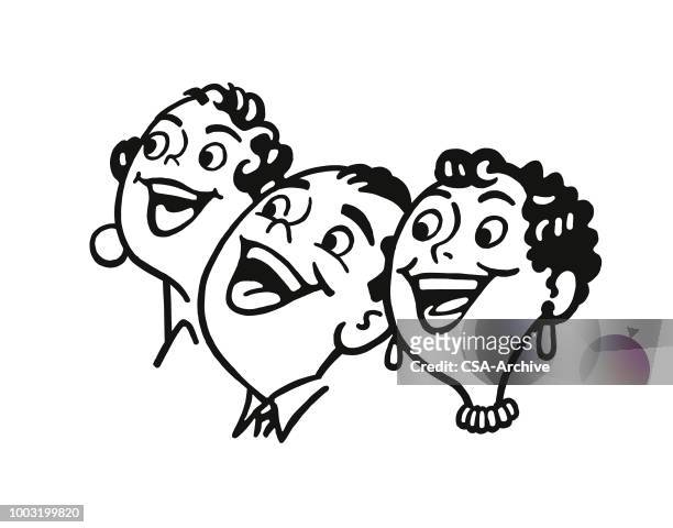 Group Of People Laughing High Res Illustrations - Getty Images