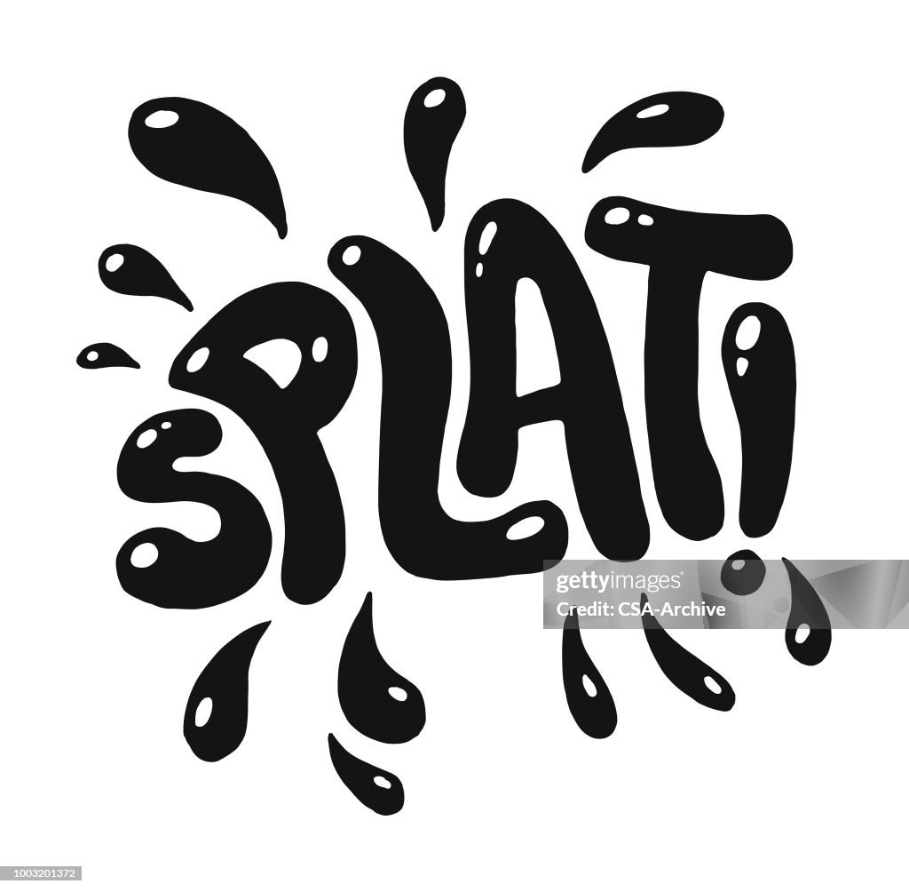 Splat High-Res Vector Graphic - Getty Images