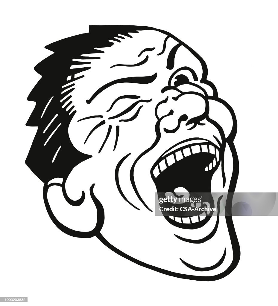 Yelling Man.pdf Man Yelling High-Res Vector Graphic - Getty Images