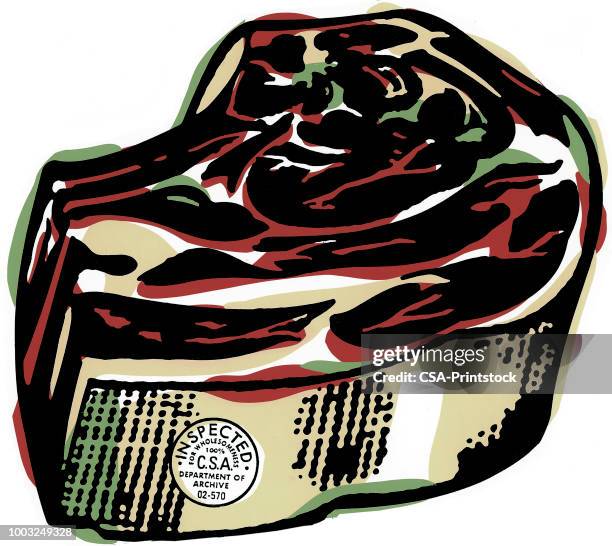 steak - raw beef stock illustrations