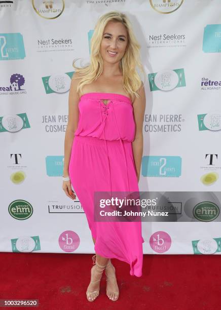 Liana Werner-Gray attends The Inaugural Hamptons Interactive Influencer Brunch Hosted By East End Taste Produced By Ticket2Events at Topping Rose...