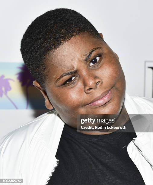 Akinyele Caldwell attends the Boys of Summer Tour Kick Off Show at Whisky a Go Go on July 21, 2018 in West Hollywood, California.