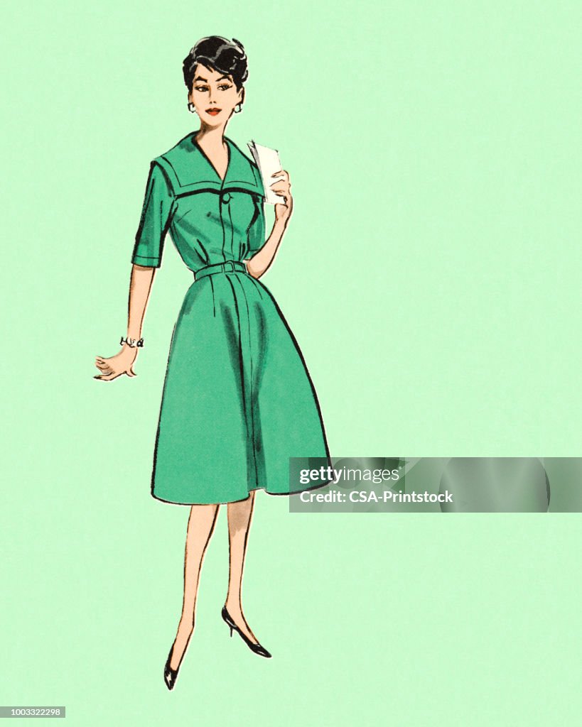 Woman Posing