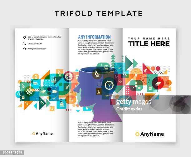 Tri Fold Visualisation Problem 61 Modern Trifold Design Stock Photos, High-Res Pictures, and Images ...