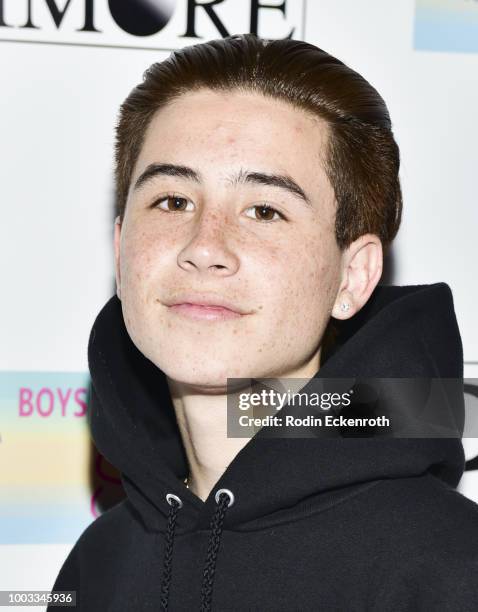 Caden Conrique attends the Boys of Summer Tour Kick Off Show at Whisky a Go Go on July 21, 2018 in West Hollywood, California.