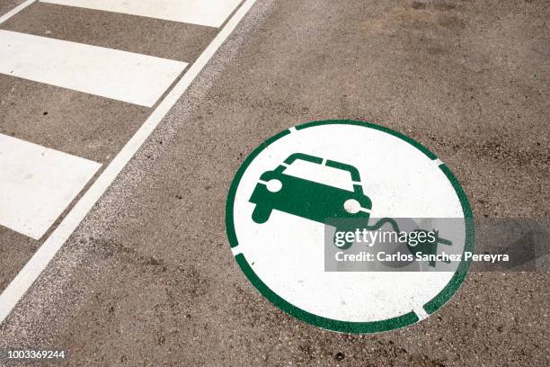 Electric Car, Foto de stock