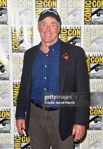 John C. McGinley attends the IFC's 'Stan Against Evil' Press Line during Comic-Con International 2018 at Hilton Bayfront on July 21, 2018 in San...