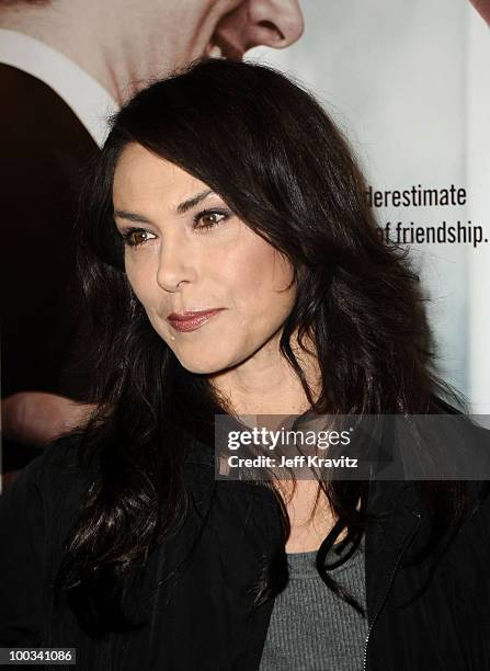 Actress Michelle Forbes arrives to the HBO premiere of "The Special Relationship" held at Directors Guild Of America on May 19, 2010 in Los Angeles,...
