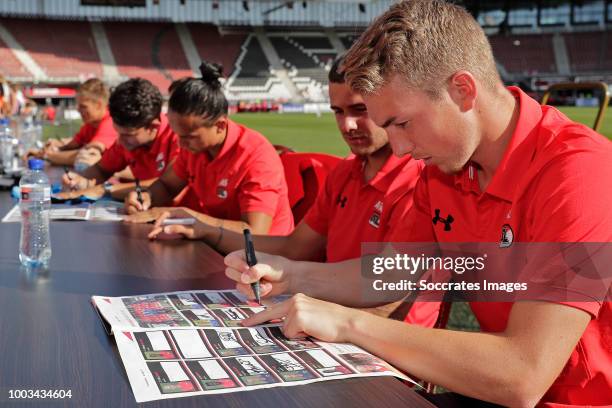 Alkmaar Open Day during the AZ Alkmaar Open Day at the AFAS Stadium on July 21, 2018 in Alkmaar Netherlands