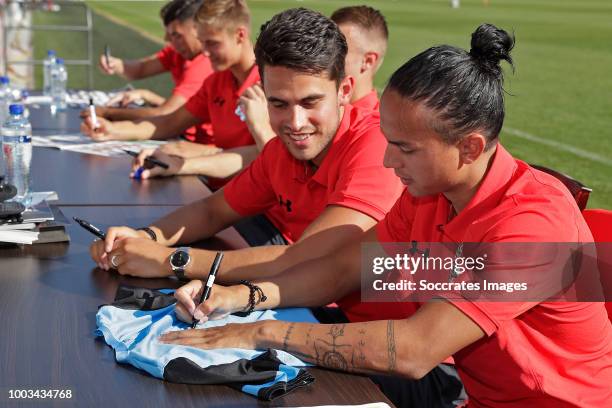 Alkmaar Open Day during the AZ Alkmaar Open Day at the AFAS Stadium on July 21, 2018 in Alkmaar Netherlands