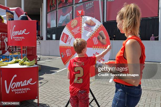 Alkmaar Open Day during the AZ Alkmaar Open Day at the AFAS Stadium on July 21, 2018 in Alkmaar Netherlands