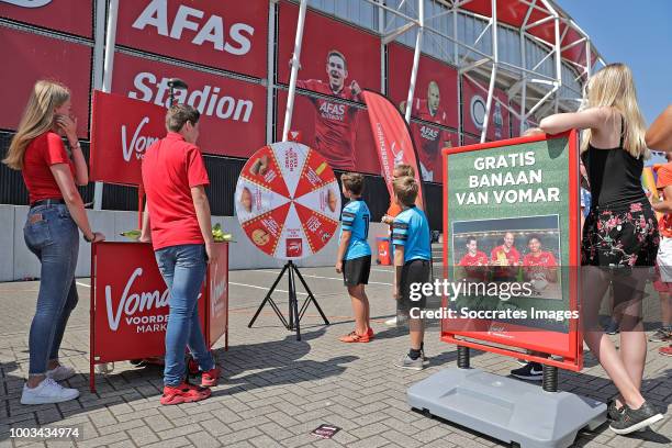 Alkmaar Open Day during the AZ Alkmaar Open Day at the AFAS Stadium on July 21, 2018 in Alkmaar Netherlands