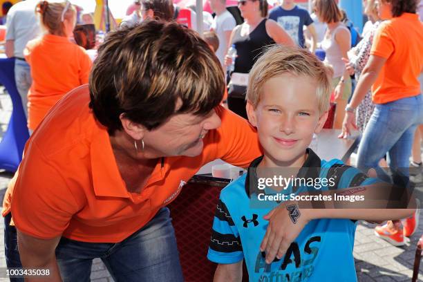 Alkmaar Open Day during the AZ Alkmaar Open Day at the AFAS Stadium on July 21, 2018 in Alkmaar Netherlands