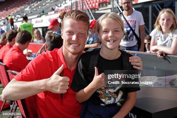 Alkmaar Open Day during the AZ Alkmaar Open Day at the AFAS Stadium on July 21, 2018 in Alkmaar Netherlands