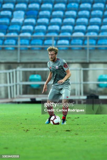 Ruben Droehlne of LOSC Lille during the match between Everton FC and LOSC Lille for Algarve Football Cup 2018 at Estadio do Algarve on July 21, 2018...