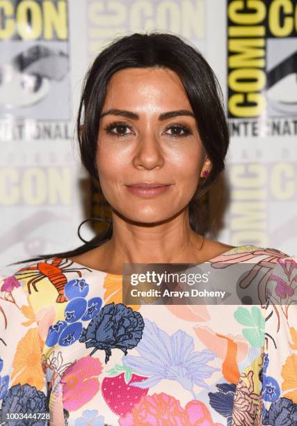 Marisol Nichols attends the 'Riverdale' Press Line during Comic-Con International 2018 at Hilton Bayfront on July 21, 2018 in San Diego, California.