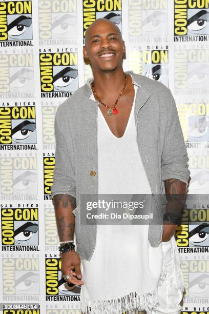 Mehcad Brooks attends the 'Supergirl' Press Line during Comic-Con International 2018 at Hilton Bayfront on July 21, 2018 in San Diego, California.