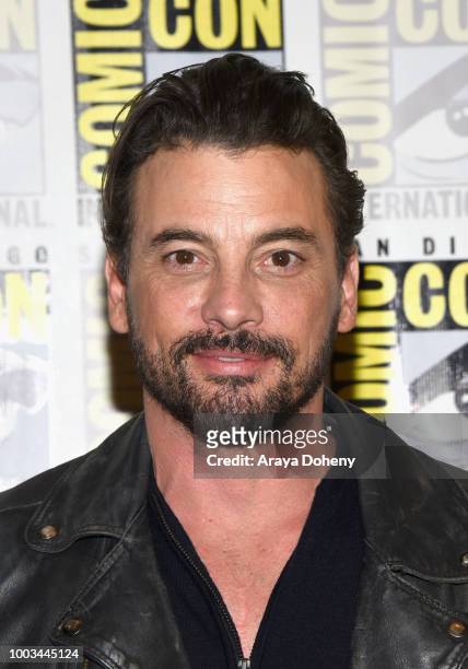 Skeet Ulrich attends the 'Riverdale' Press Line during Comic-Con International 2018 at Hilton Bayfront on July 21, 2018 in San Diego, California.