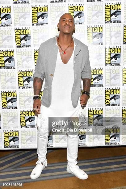 Mehcad Brooks attends the 'Supergirl' Press Line during Comic-Con International 2018 at Hilton Bayfront on July 21, 2018 in San Diego, California.