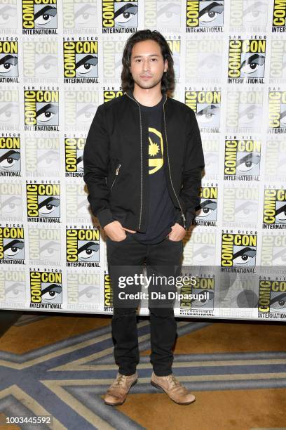 Jesse Rath attends the 'Supergirl' Press Line during Comic-Con International 2018 at Hilton Bayfront on July 21, 2018 in San Diego, California.