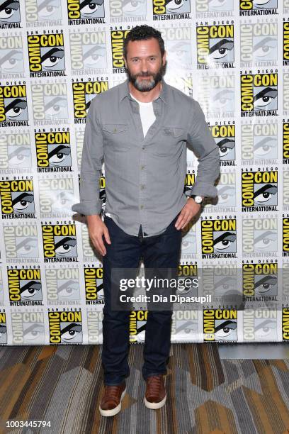 Jason O'Mara attends the 'The Man In The High Castle' Press Line during Comic-Con International 2018 at Hilton Bayfront on July 21, 2018 in San...